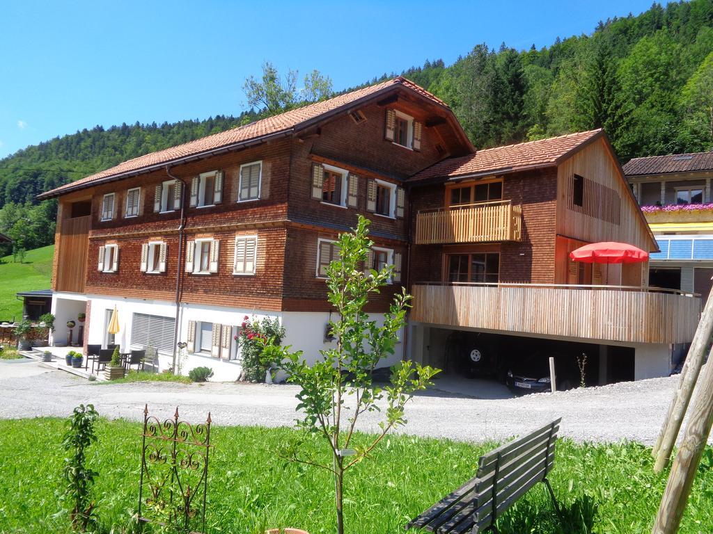 Ferienwohnung An Der Alten Saege Bezau Bagian luar foto